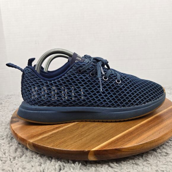 Nobull Project Women 8.5 Mesh Runner Navy Athletic Gym Daily Casual Running Shoe - Picture 3 of 12